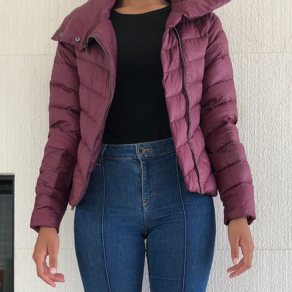 Purple Patagonia Puffy Jacket